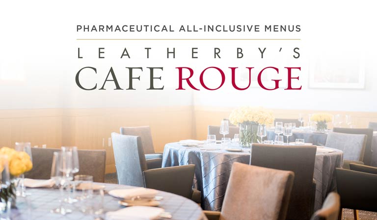 Plan Your Pharmaceutical Meeting or Event at Leatherby's