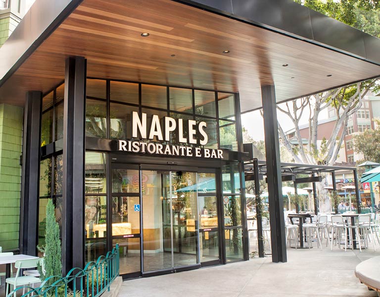Naples Ristorante e Bar main entrance, Anaheim dining