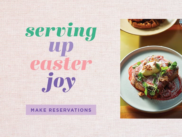 serving up Easter joy