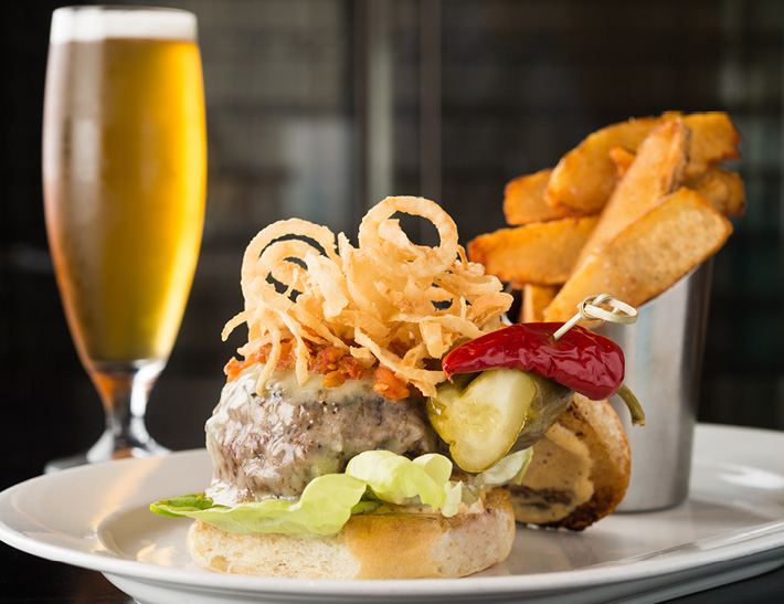 Burger, fries and beer | Downtown Buffalo, NY Restaurants
