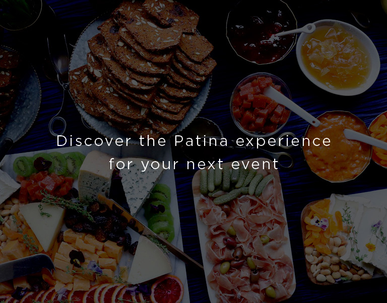 discover the patina experience for your next event