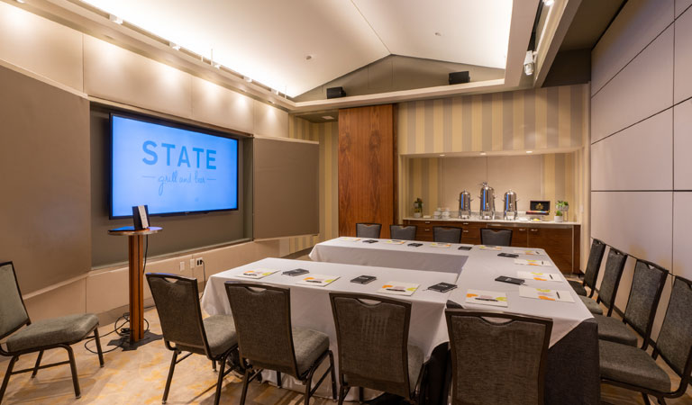 private dining room at STATE Grill and Bar