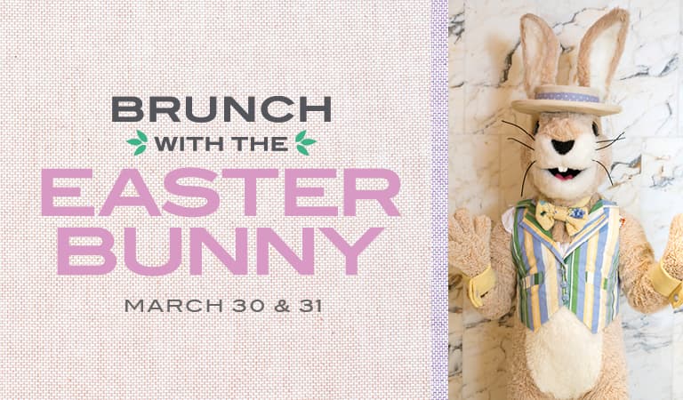 Brunch With the Easter Bunny at Stella 34 | March 30 & March 31