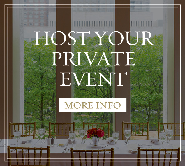 Host Your Private Event - More Info