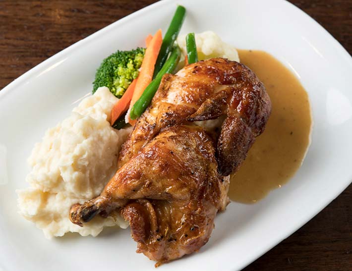 Chicken Dinner, Holiday Dining at Cucina & Co.