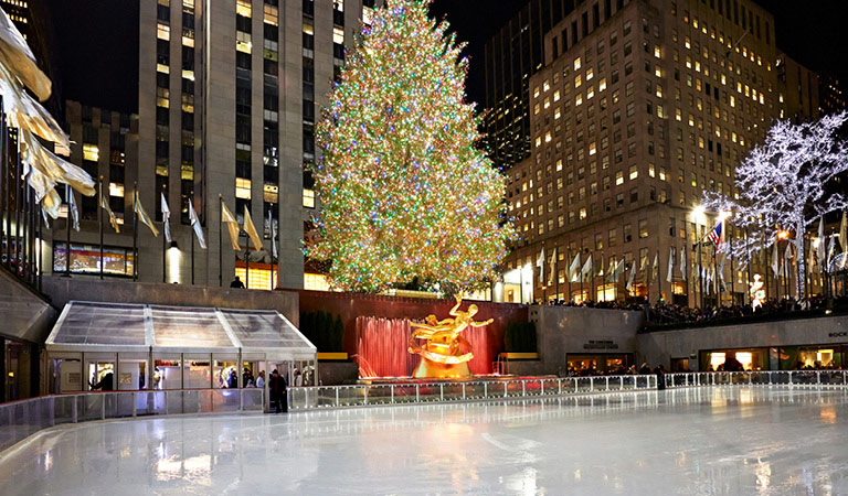 The Rink at Rockefeller Center in NYC
