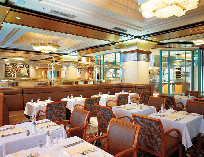 Cafe Centro dining area in midtown NYC