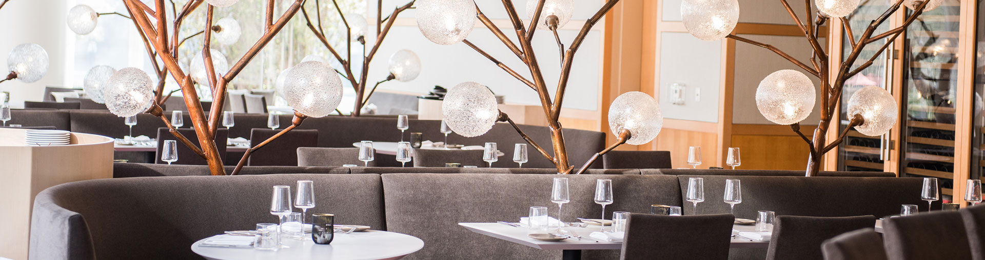 Dining area at Leatherby's Café Rouge in Orange County