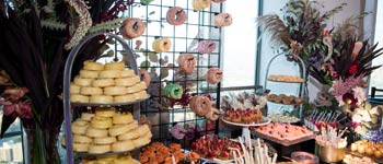 Table display of desserts, Patina Catering, Culinary Design