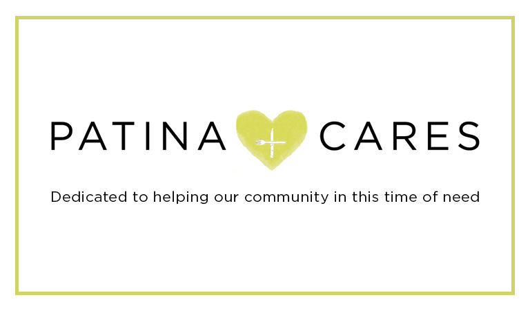 Patina Cares | Dedicated to helping our community in this time of need