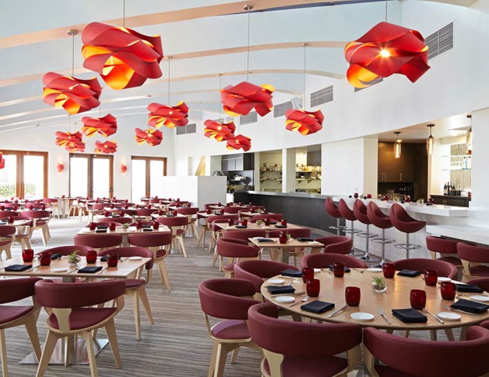 Tangata Restaurant at Bowers Museum Dining Area