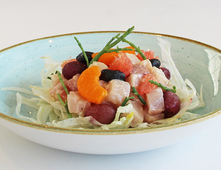 Hamachi Tartare served at Ray's and Stark Bar in Los Angeles