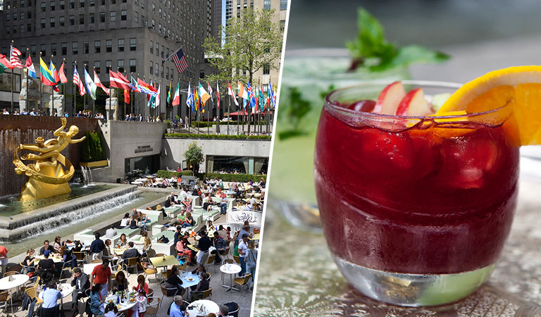 Outdoor Dining at the Summer Garden and Bar