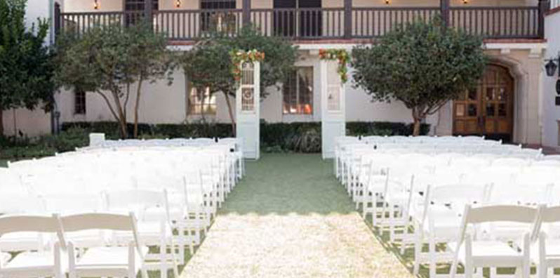 Wedding Ceremony At Bowers Museum